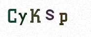Visual Confirmation Security Code