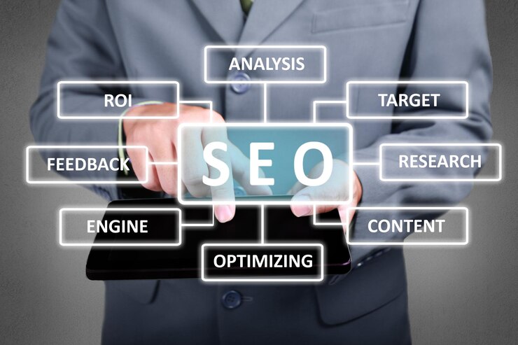 internet-business-concept-businessman-click-seo-search-engine-optimization-strategy-scheme-diagram_21336-3487